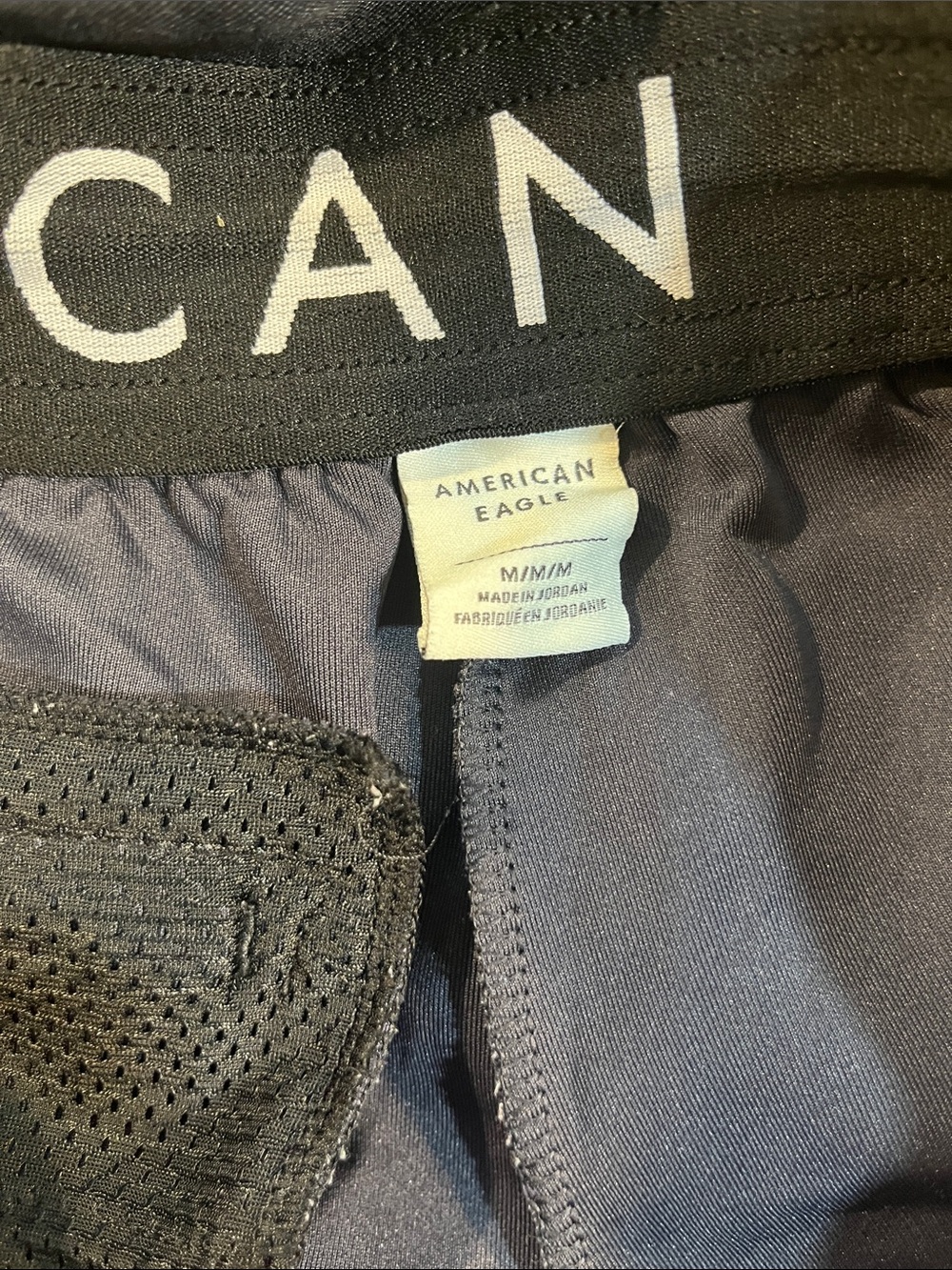 American Eagle Outfitters Black & Gray Tie-Dye Joggers - Picture 4 of 4